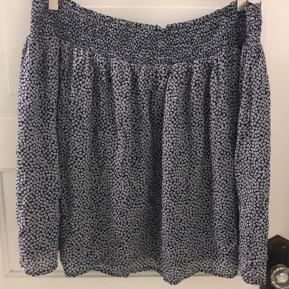 FLORAL OLD NAVY SKIRT - Picture 1 of 2